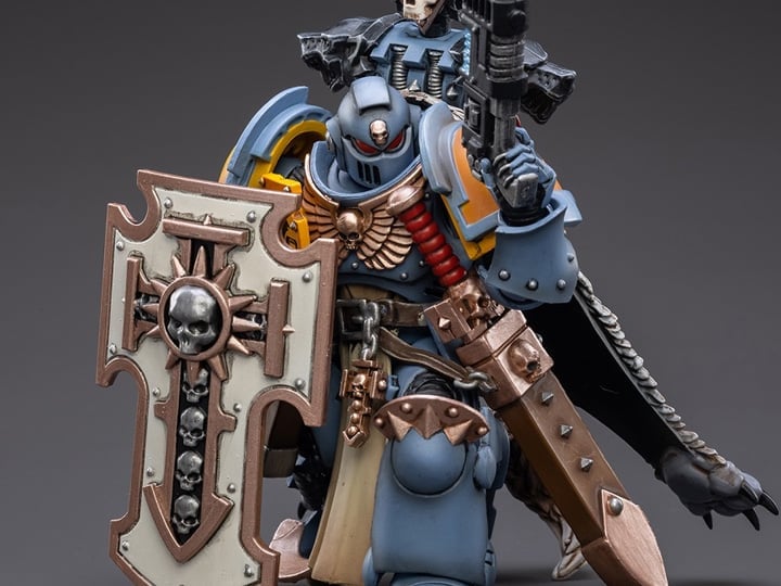 Warhammer 40K Primaris Space Marines Space Wolves Bladeguard Veteran 1/18 Scale Figure Gallery Image 1