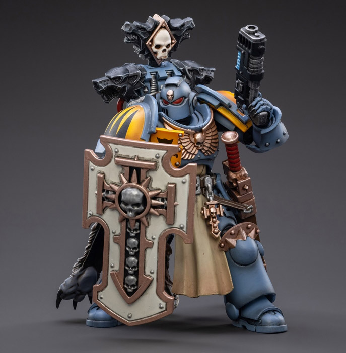 Warhammer 40K Primaris Space Marines Space Wolves Bladeguard Veteran 1/18 Scale Figure Gallery Image 7