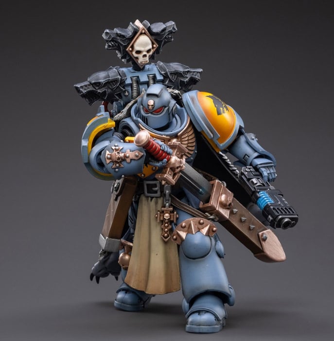 Warhammer 40K Primaris Space Marines Space Wolves Bladeguard Veteran 1/18 Scale Figure Gallery Image 9