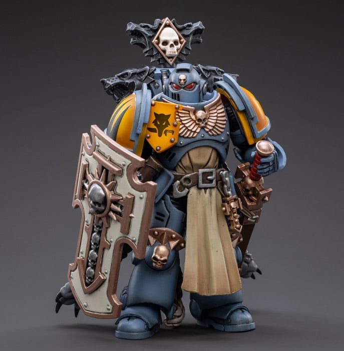 Warhammer 40K Primaris Space Marines Space Wolves Bladeguard Veteran 1/18 Scale Figure Gallery Image 3