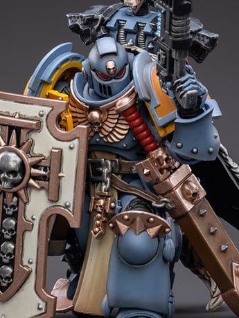 Warhammer 40K Primaris Space Marines Space Wolves Bladeguard Veteran 1/18 Scale Figure Gallery Image 2