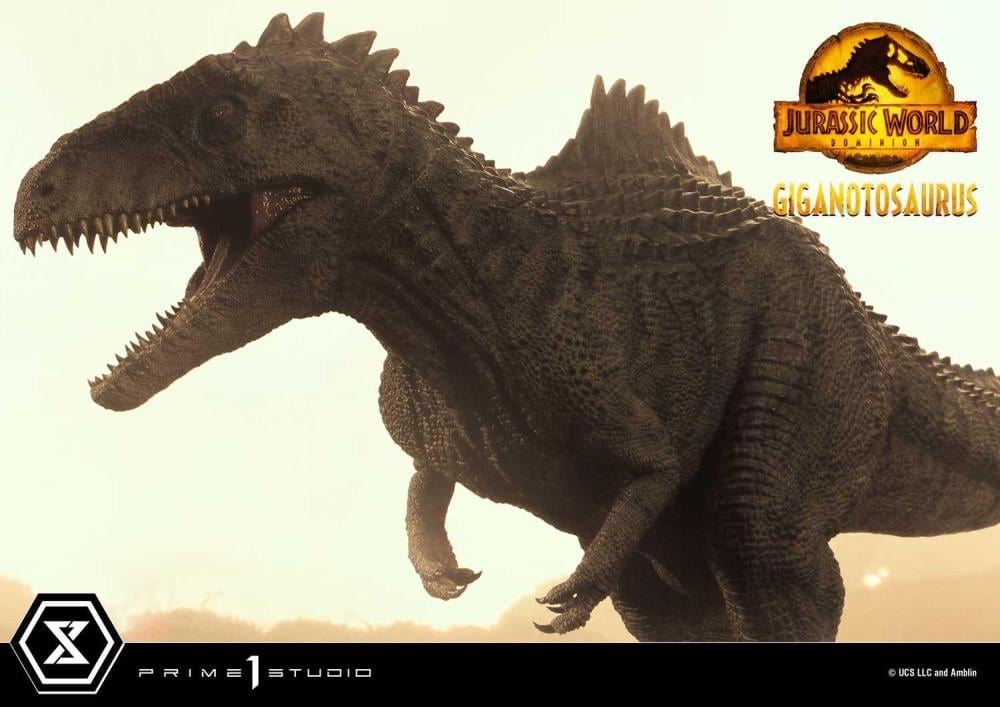 Jurassic World: Dominion Prime Collectible Figures Giganotosaurus 1/38 Scale Statue Gallery Image 25