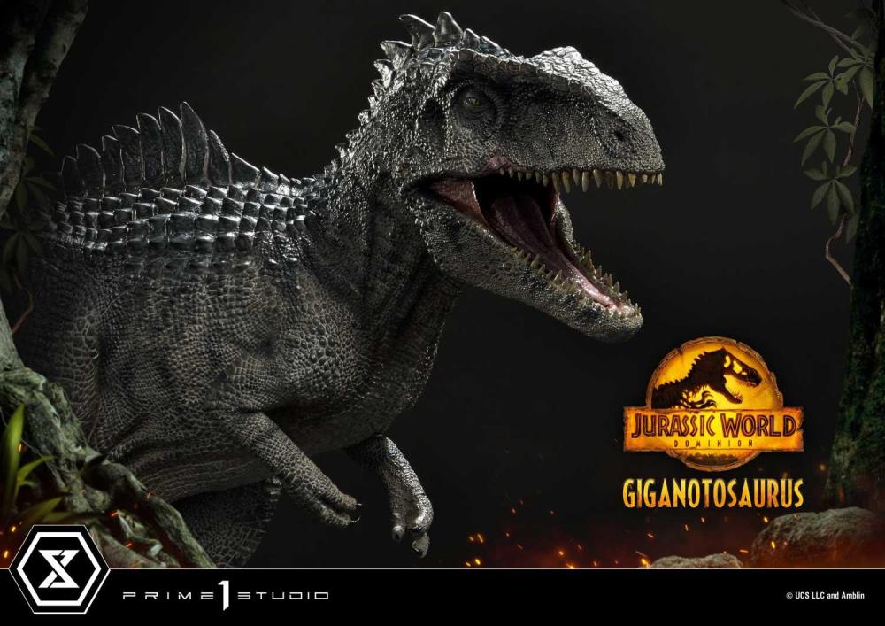 Jurassic World: Dominion Prime Collectible Figures Giganotosaurus 1/38 Scale Statue Gallery Image 9