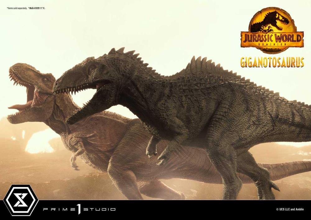 Jurassic World: Dominion Prime Collectible Figures Giganotosaurus 1/38 Scale Statue Gallery Image 21