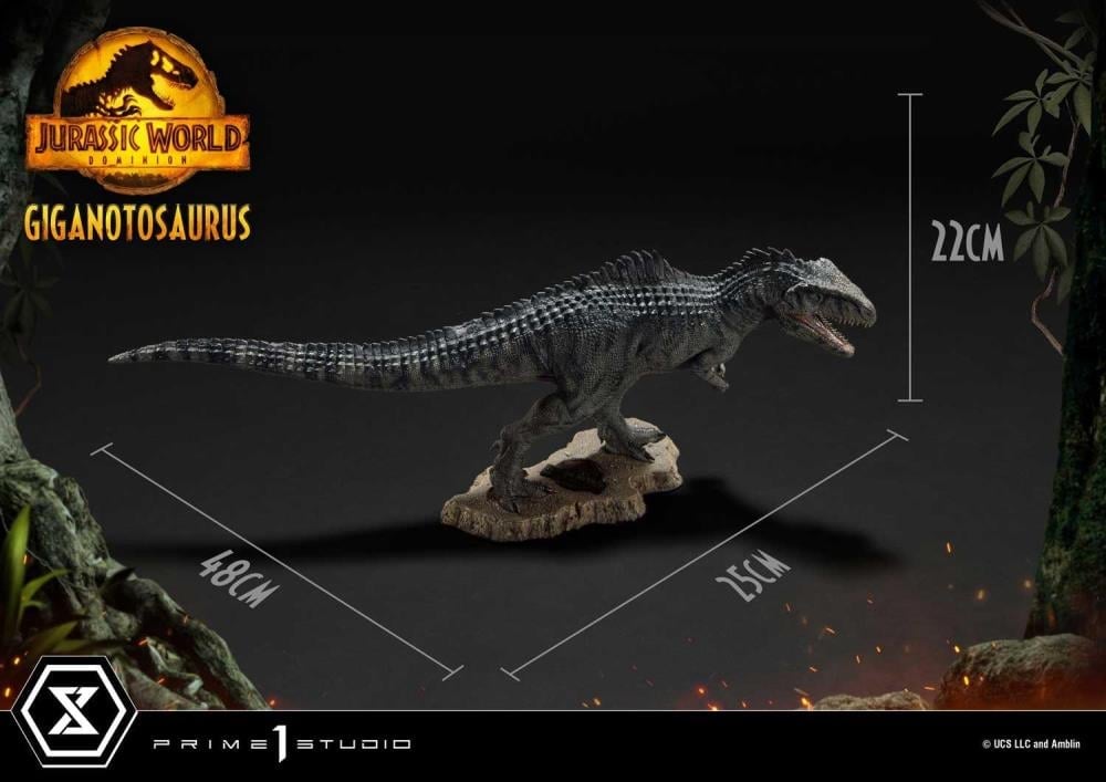 Jurassic World: Dominion Prime Collectible Figures Giganotosaurus 1/38 Scale Statue Gallery Image 7