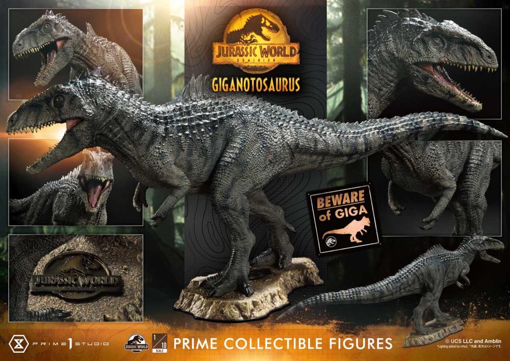 Jurassic World: Dominion Prime Collectible Figures Giganotosaurus 1/38 Scale Statue Gallery Image 34