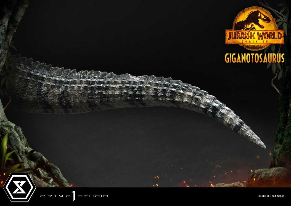 Jurassic World: Dominion Prime Collectible Figures Giganotosaurus 1/38 Scale Statue Gallery Image 15
