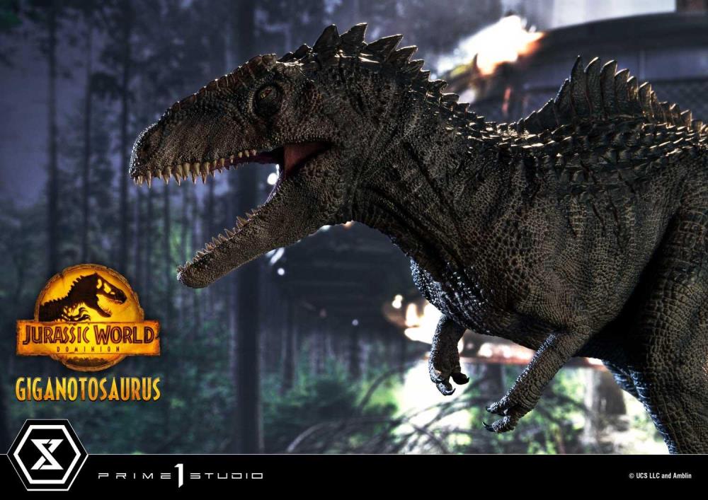 Jurassic World: Dominion Prime Collectible Figures Giganotosaurus 1/38 Scale Statue Gallery Image 29