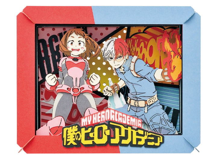 My Hero Academia PT-161 Ochaco Uraraka and Shoto Todoroki Paper Theater Gallery Image 1