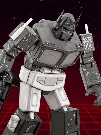 Transformers ULTIMATES! Optimus Prime (Fallen Leader) Action Figure Gallery Image 2
