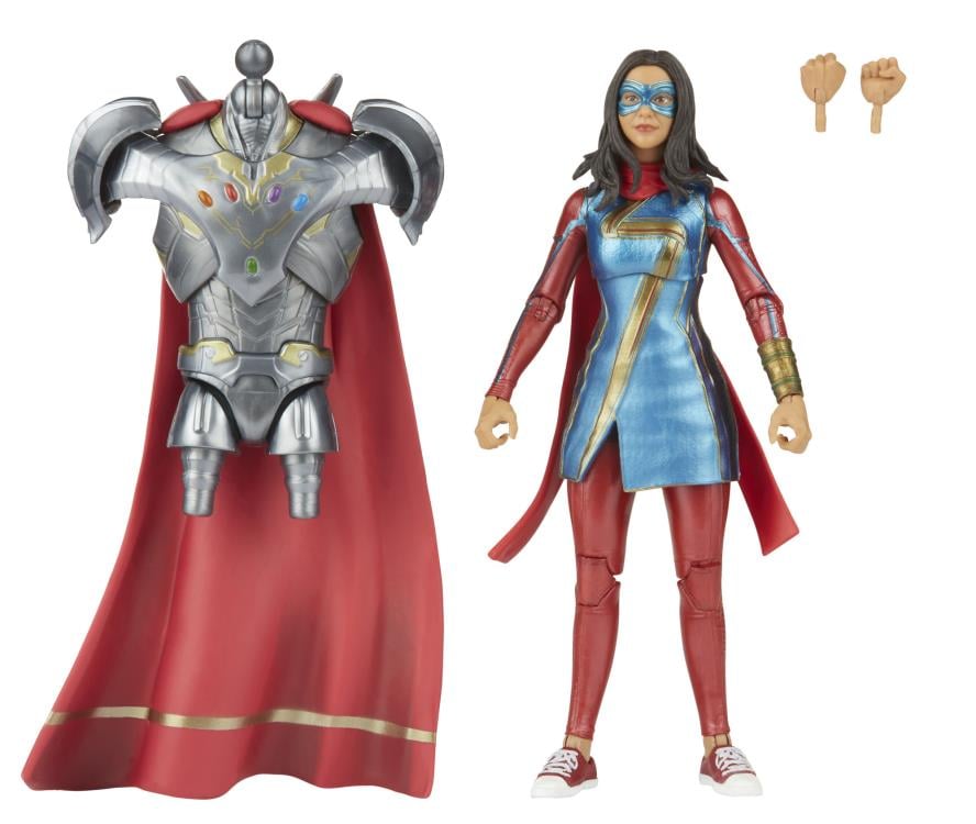 Ms. Marvel Marvel Legends Ms. Marvel Action Figure (Infinity Ultron BAF) Gallery Image 8