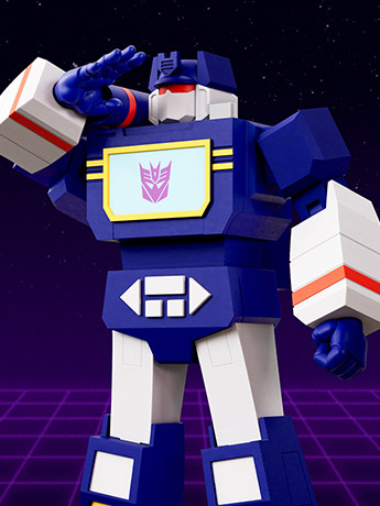 Transformers ULTIMATES! Soundwave (G1) Action Figure Gallery Image 2