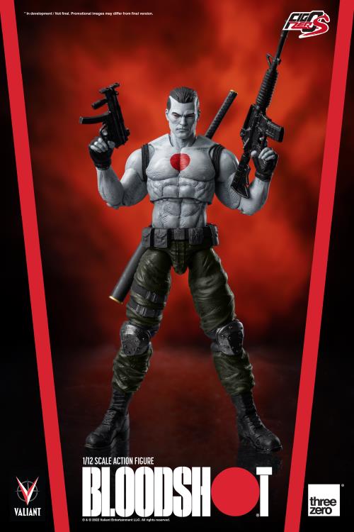 Valiant Comics FigZero S Bloodshot 1/12 Scale Figure Gallery Image 3