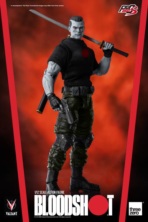 Valiant Comics FigZero S Bloodshot 1/12 Scale Figure Gallery Image 21