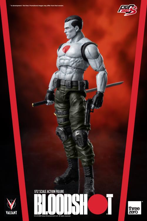 Valiant Comics FigZero S Bloodshot 1/12 Scale Figure Gallery Image 10