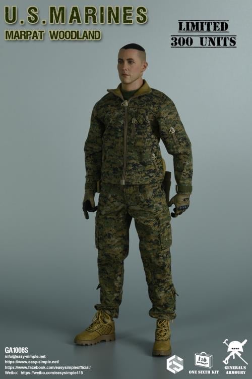 General's Armoury U.S. Marines MARPAT Woodland 1/6 Scale Limited