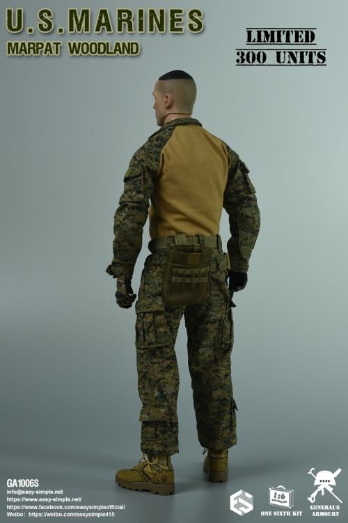 General's Armoury U.S. Marines MARPAT Woodland 1/6 Scale Limited