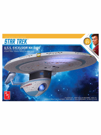 Star Trek III The Search for Spock U.S.S. Excelsior 1/1000 Scale Model Kit Gallery Image 2