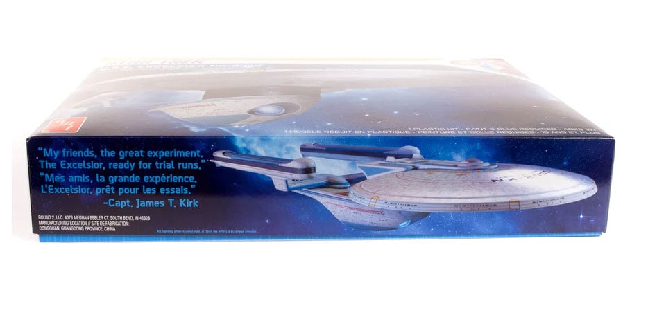 Star Trek III The Search for Spock U.S.S. Excelsior 1/1000 Scale Model Kit Gallery Image 5