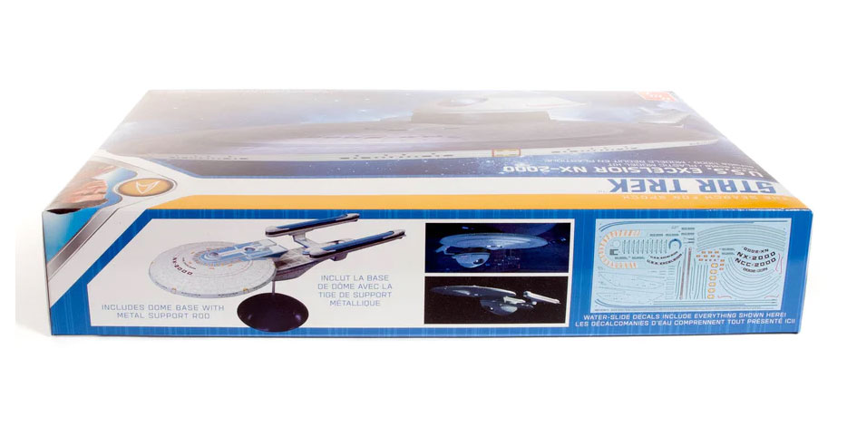 Star Trek III The Search for Spock U.S.S. Excelsior 1/1000 Scale Model Kit Gallery Image 4