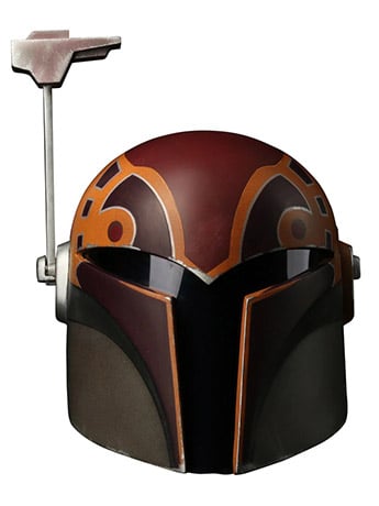 Star Wars Rebels Sabine Wren (Season 2) 1:1 Scale Wearable Helmet Gallery Image 2