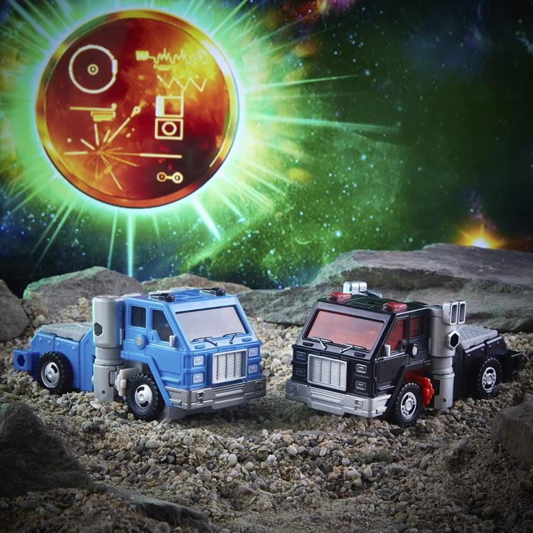 Transformers War for Cybertron: Kingdom Golden Disk Collection Deluxe Road Ranger & Puffer Exclusive Two-Pack Gallery Image 5