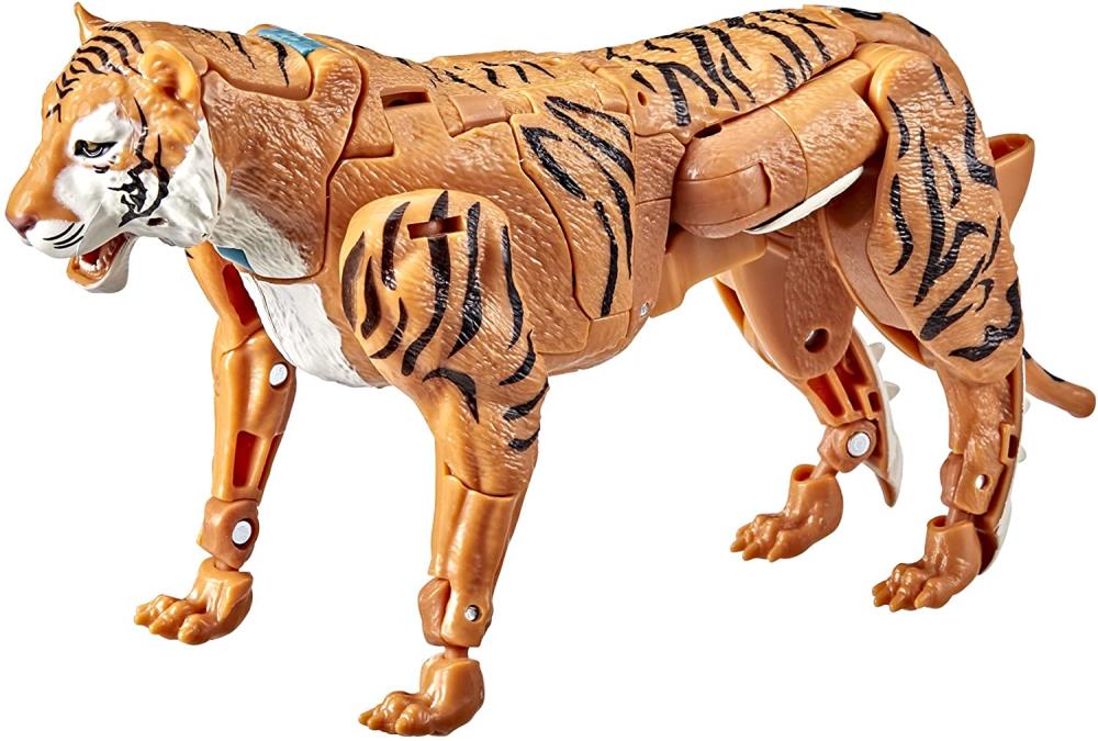 Transformers War for Cybertron: Kingdom Golden Disk Collection Voyager Mutant Tigatron Exclusive Gallery Image 10