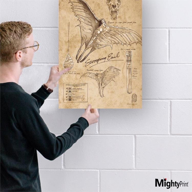 Fantastic Beasts And Where To Find Them Swooping Evil Sketchbook MightyPrint Wall Art Gallery Image 7