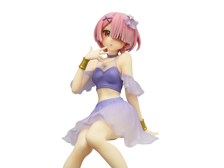 Re:Zero Starting Life in Another World Ram (Twinkle Party) Noodle Stopper Figure Gallery Image 1
