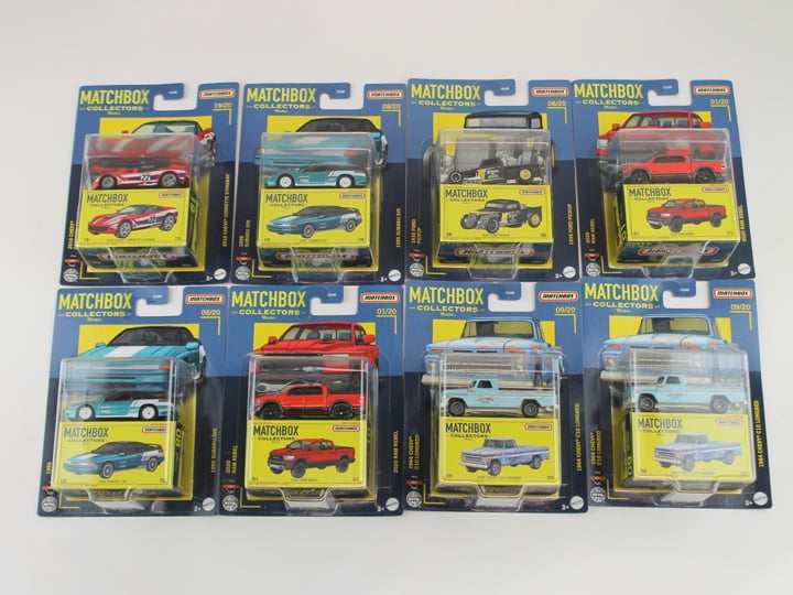 Matchbox Collector Mix 2 Case of 8 Cars