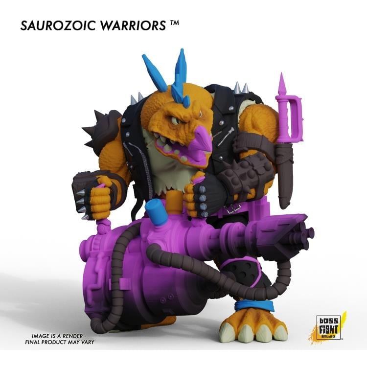 Saurozoic Warriors Marr Ossis 1/12 Scale Figure