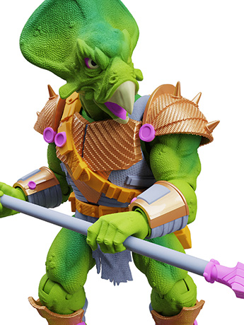 Saurozoic Warriors Ceratopsian Guard 1/12 Scale Figure Gallery Image 2