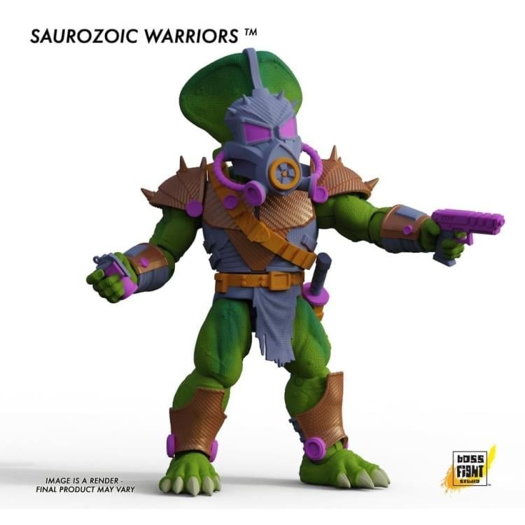 Saurozoic Warriors Ceratopsian Guard 1/12 Scale Figure Gallery Image 5