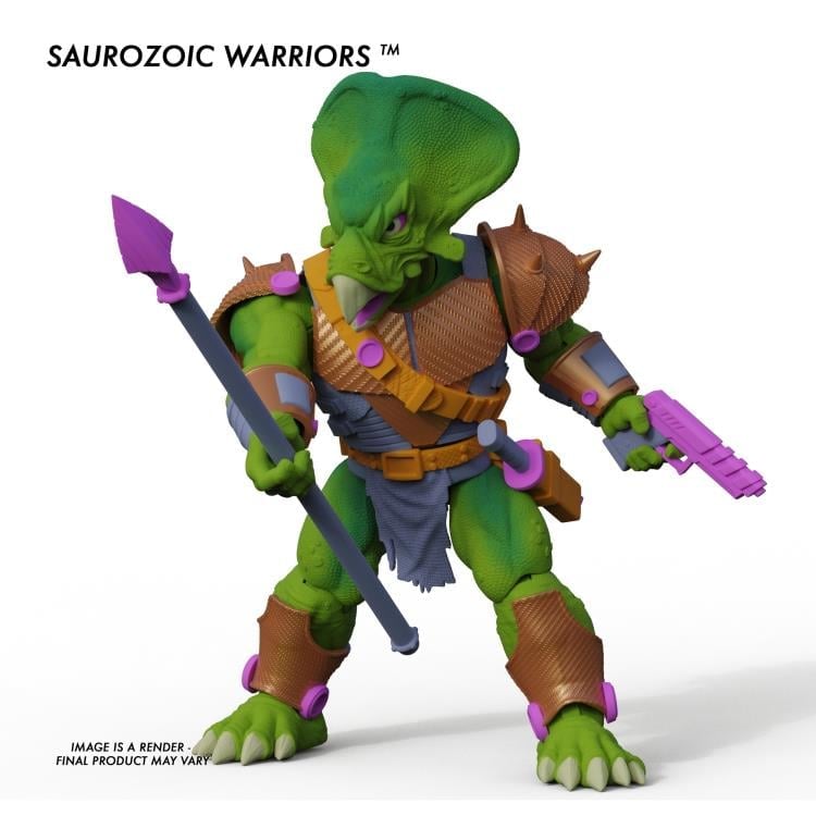 Saurozoic Warriors Ceratopsian Guard 1/12 Scale Figure Gallery Image 6