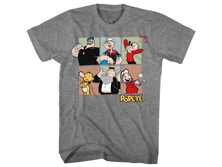 Popeye Character T-Shirt Gallery Image 1