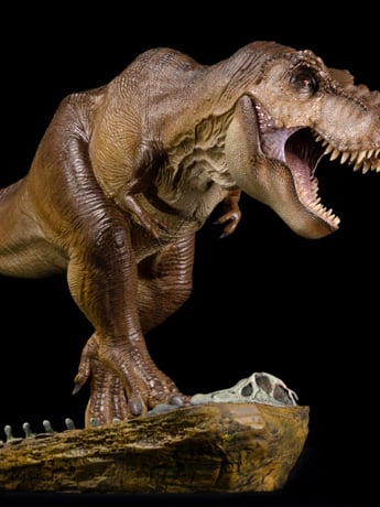 Jurassic Series 5th Anniversary Tyrannosaurus Rex Hunting Guru 1/35 Scale Figure Gallery Image 2