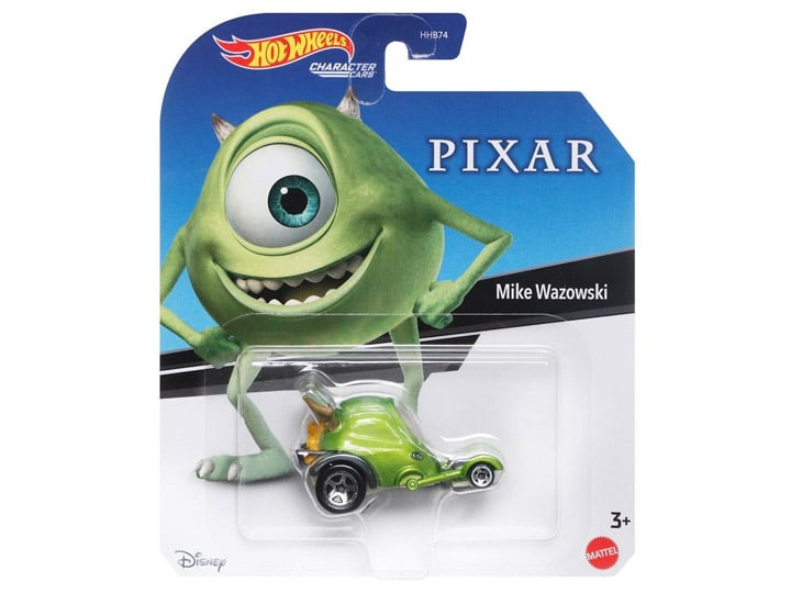 Disney Pixar Hot Wheels Character Cars Mike Wazowski Gallery Image 1