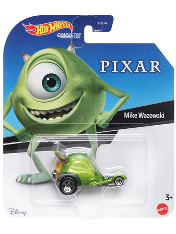 Disney Pixar Hot Wheels Character Cars Mike Wazowski Gallery Image 2