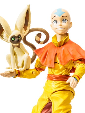 Avatar: The Last Airbender Aang with Momo (Book One: Water) Figure Gallery Image 2