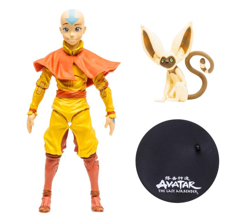 Avatar: The Last Airbender Aang with Momo (Book One: Water) Figure Gallery Image 9