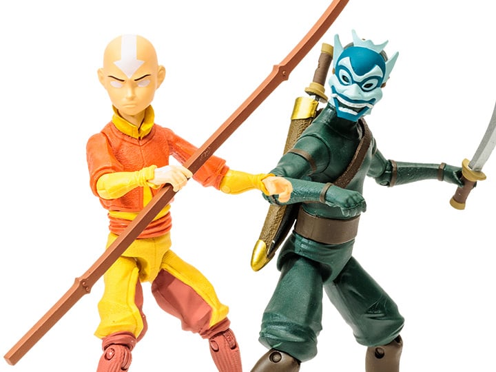 Avatar: The Last Airbender 5" Aang vs Zuko Two-Pack Gallery Image 1