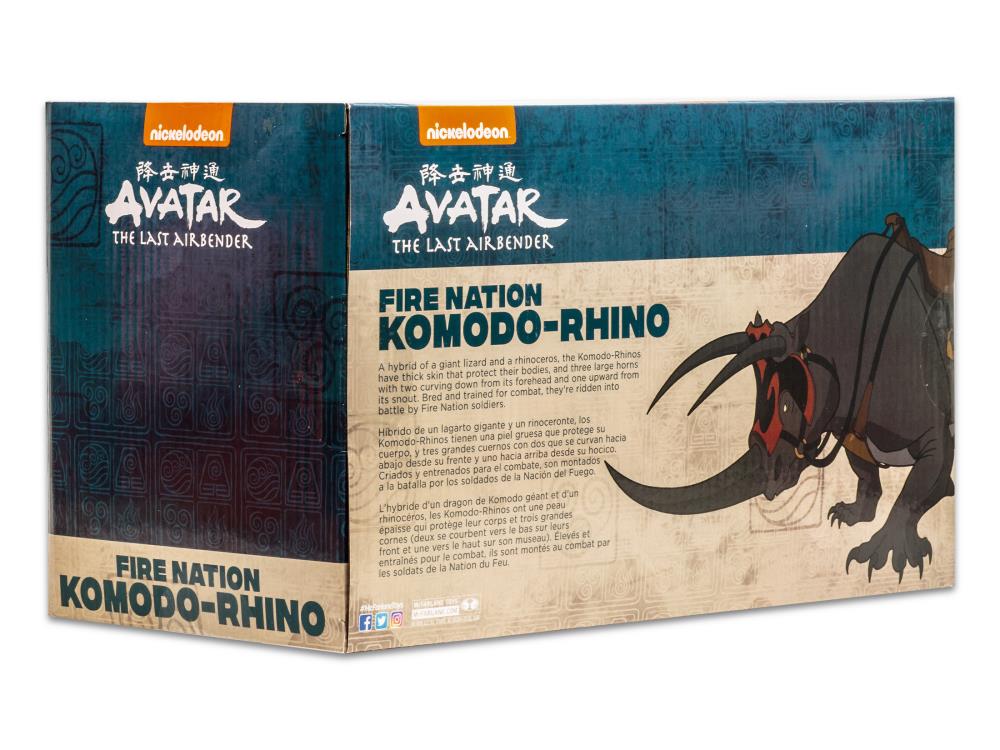 Avatar: The Last Airbender Fire Nation Komodo-Rhino Figure Gallery Image 10