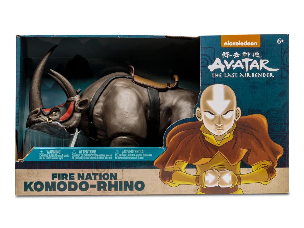 Avatar: The Last Airbender Fire Nation Komodo-Rhino Figure Gallery Image 8