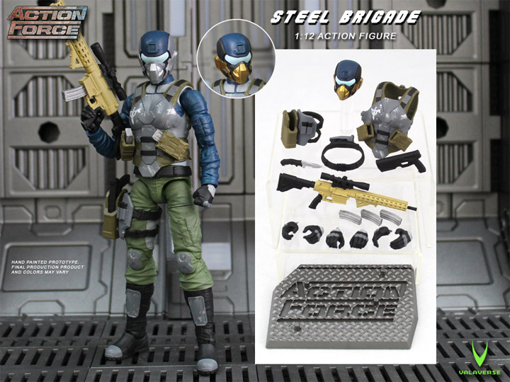 Action Force Steel Brigade (Ver. 2) 1/12 Scale Figure Gallery Image 1