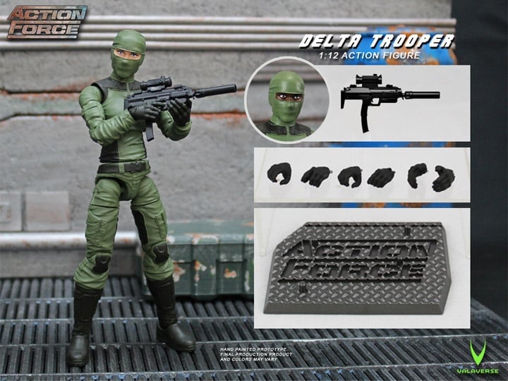 Action Force Delta Trooper 1/12 Scale Figure Gallery Image 1