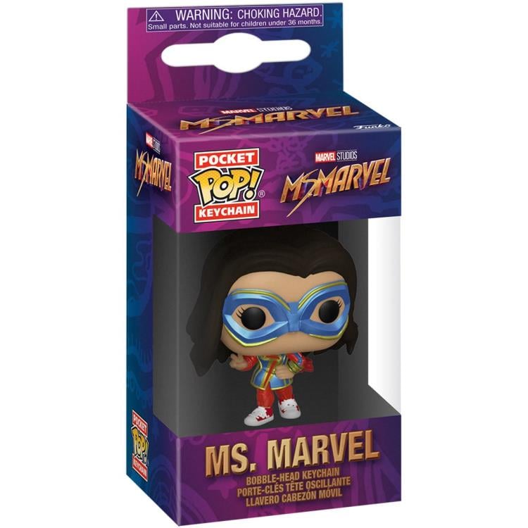 Pop! Keychain: Ms. Marvel - Ms. Marvel Gallery Image 4