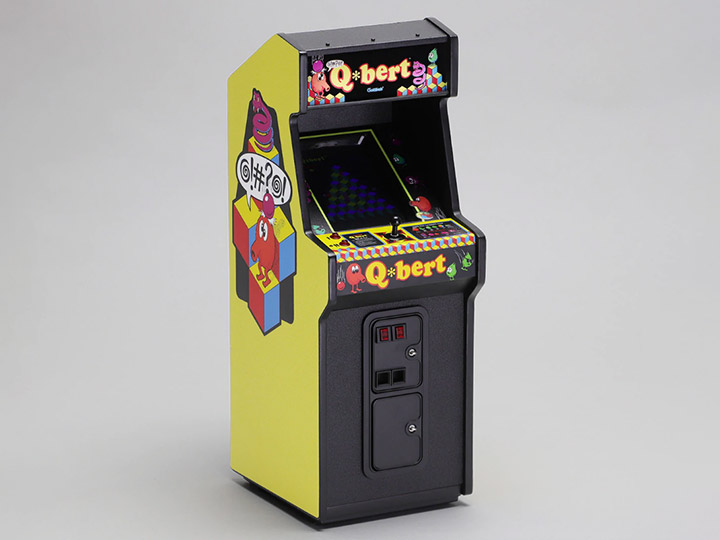 Q*bert x RepliCade 1/6 Scale Limited Edition Arcade Cabinet Gallery Image 1