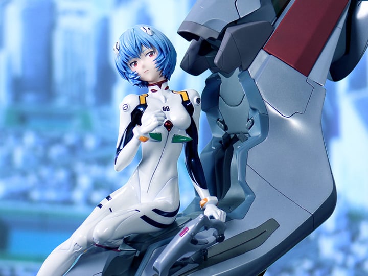 Rebuild of Evangelion Ultimate Premium Masterline Rei Ayanami 1/4 Scale Limited Edition Statue (With Bonus) Gallery Image 1