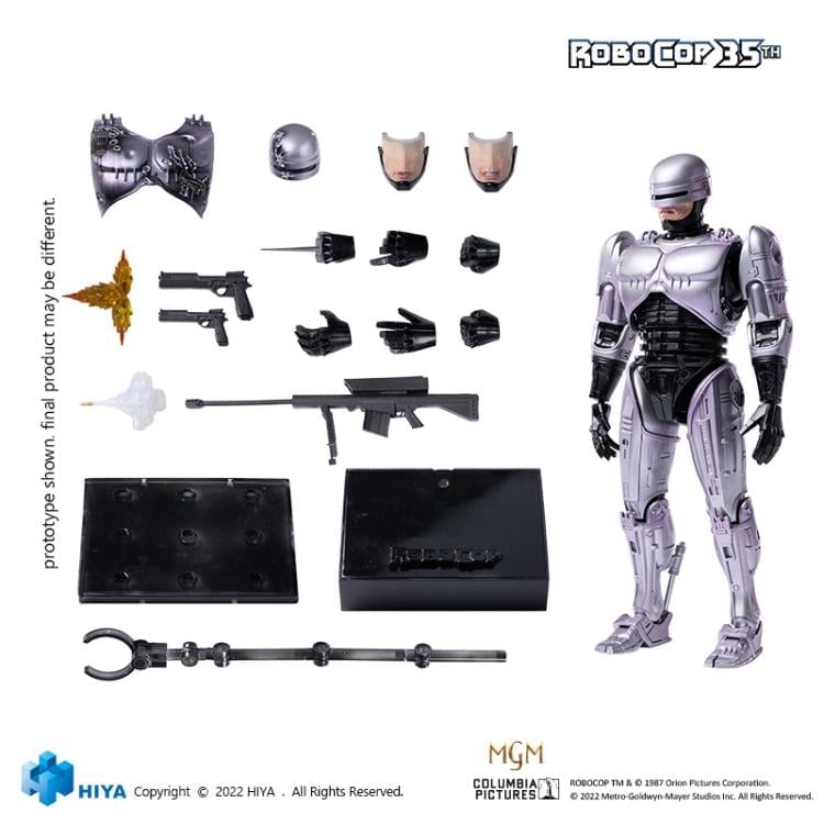 RoboCop (1987) 35th Anniversary RoboCop 1/12 Scale Die-cast Action