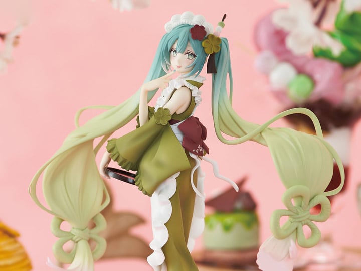 Vocaloid SweetSweets Series Hatsune Miku (Matcha Green Tea Parfait) Figure Gallery Image 1